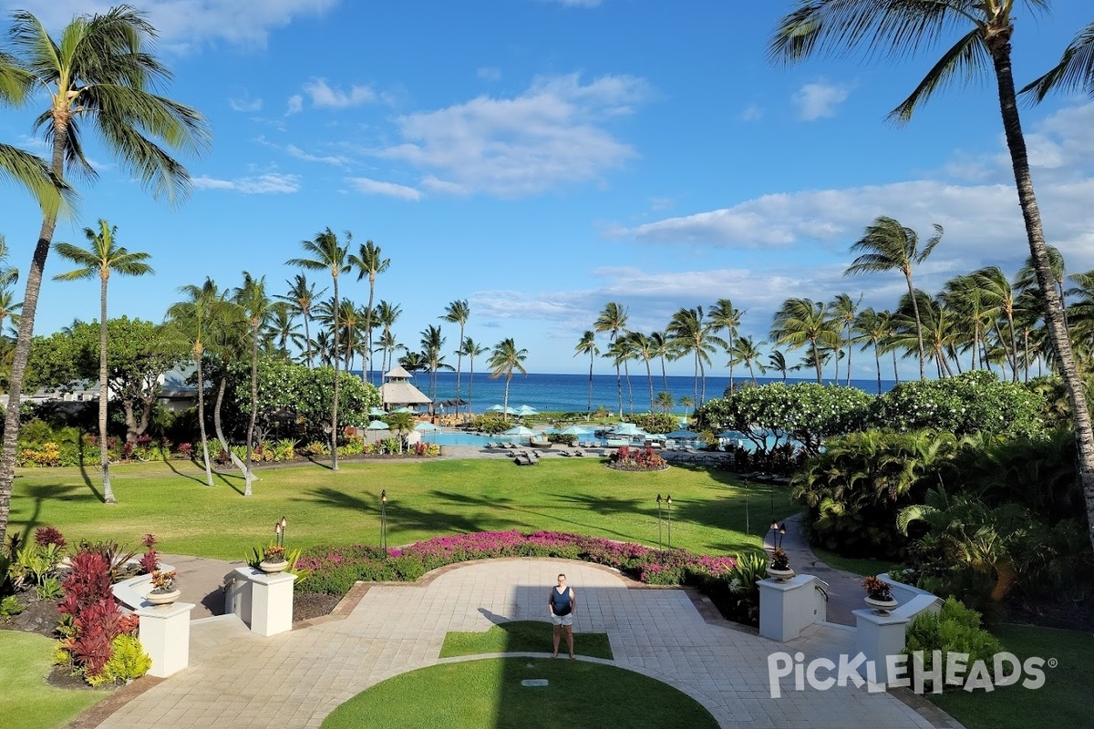 Photo of Pickleball at Hawaii Tennis Center at the Fairmont Orchid Hotel